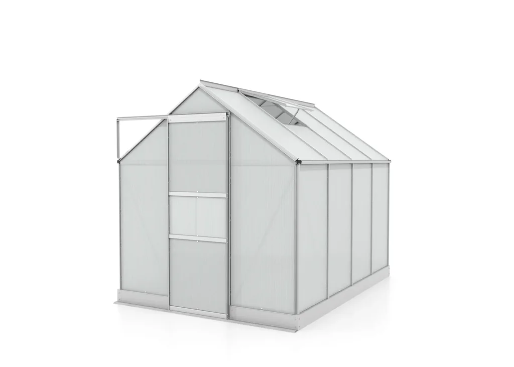 Gewächshaus Apollo 5000 HKP 6 mm, Farbe alu
