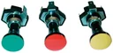 Zugschalter ( Knopf rot ), 12V / 2 W, zum Einbau ins Armaturenbrett