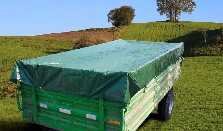 PolyTarp® 650 PVC-Abdeckplane, 4 x 6 m grün