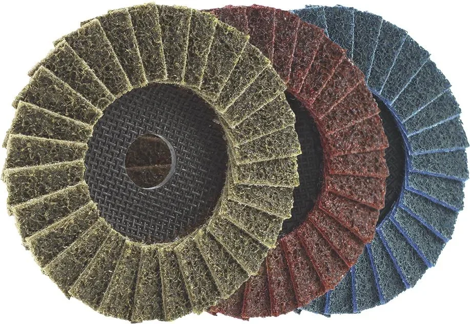 Schleifscheibe TRIMFIX Fleece Flap, 125 x 22,2 mm, grob, K80