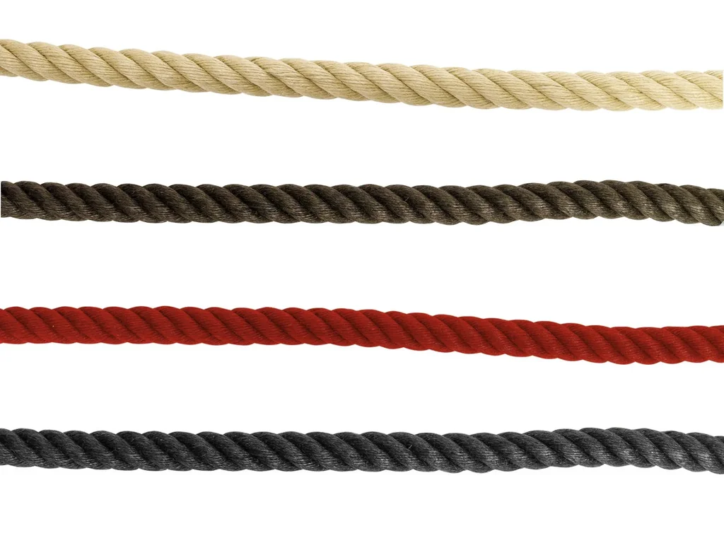 Handlaufseil, 6 m x 30 mm, natur/ hanf