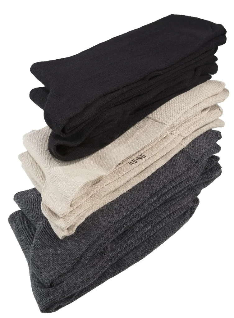 Komfortsocken, anthrazit, Größe 43-46, 2 Paar