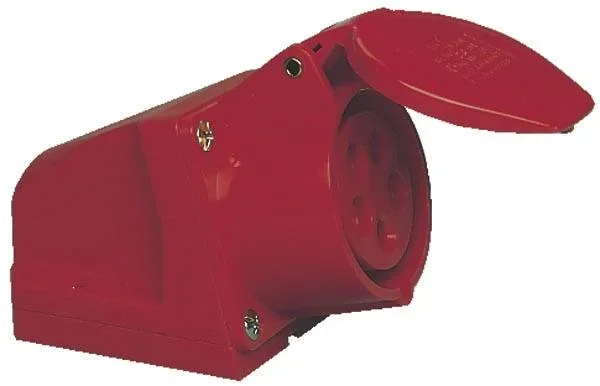 CEE Wandsteckdose 5x16A 400V