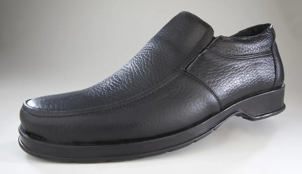 Lederslipper Air Comfort, Farbe schwarz, Gr. 40