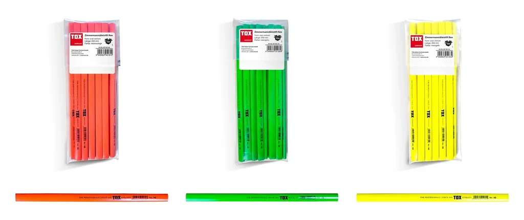 Zimmermanns-Bleistift Neo neongelb, 12 Stück