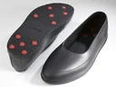 Silikon Gleitschutzschuhe mit Spikes, Gr. XL/ 42 - 43