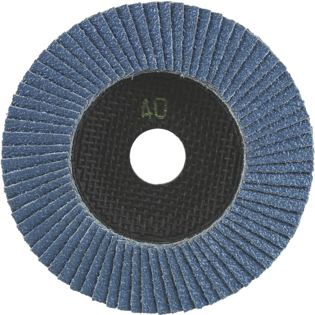 Fächerschleifscheibe TRIMFIX ZIRCOFLEX, 125 x 22,2 mm, K80