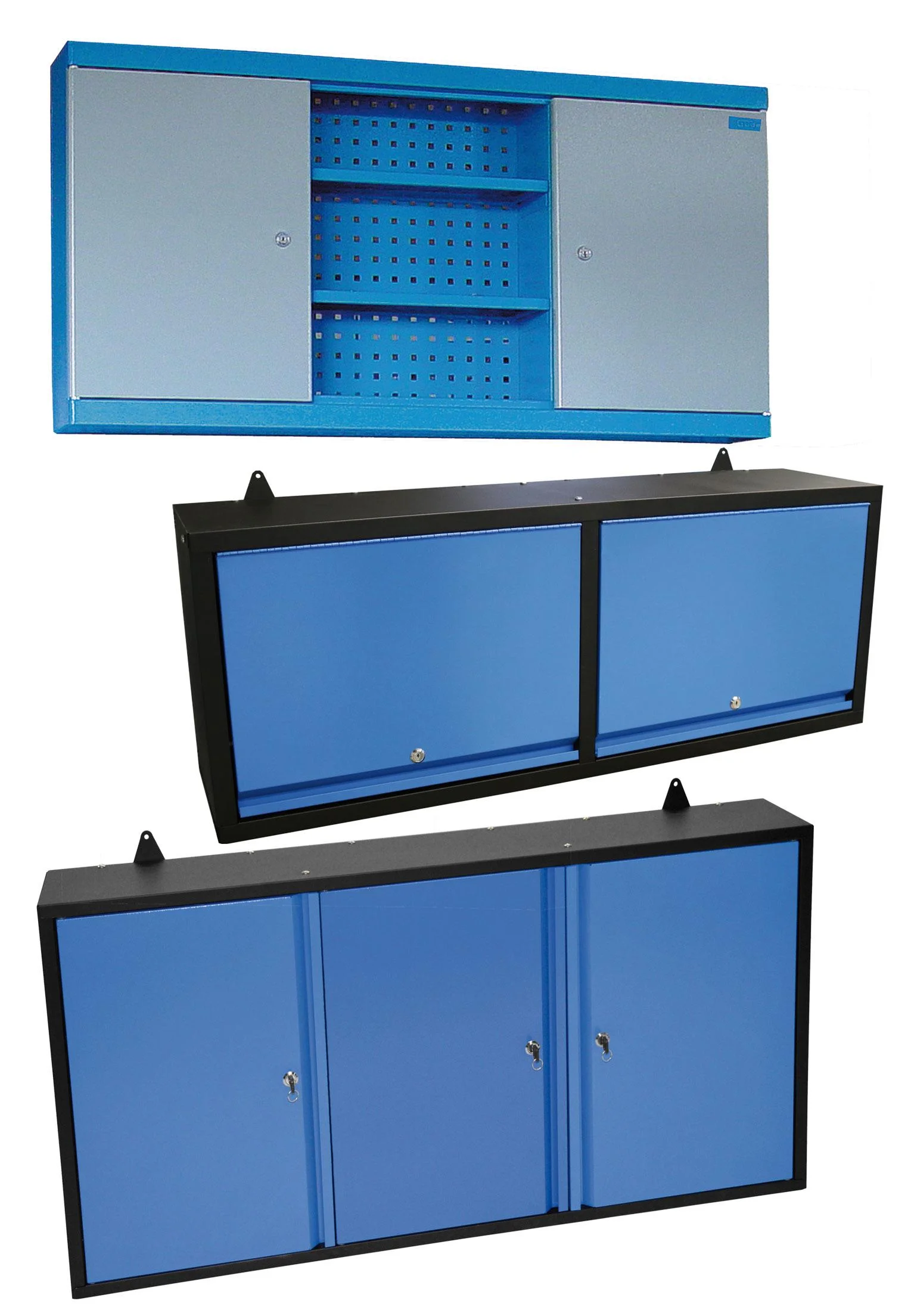 Wandschrank GWS 3T, 1200 x 200 x 600 mm
