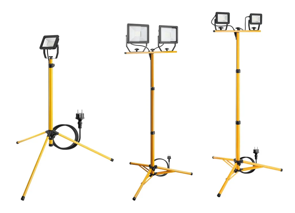 2 x 50W Stativ LED Baustrahler TW 8500 LM