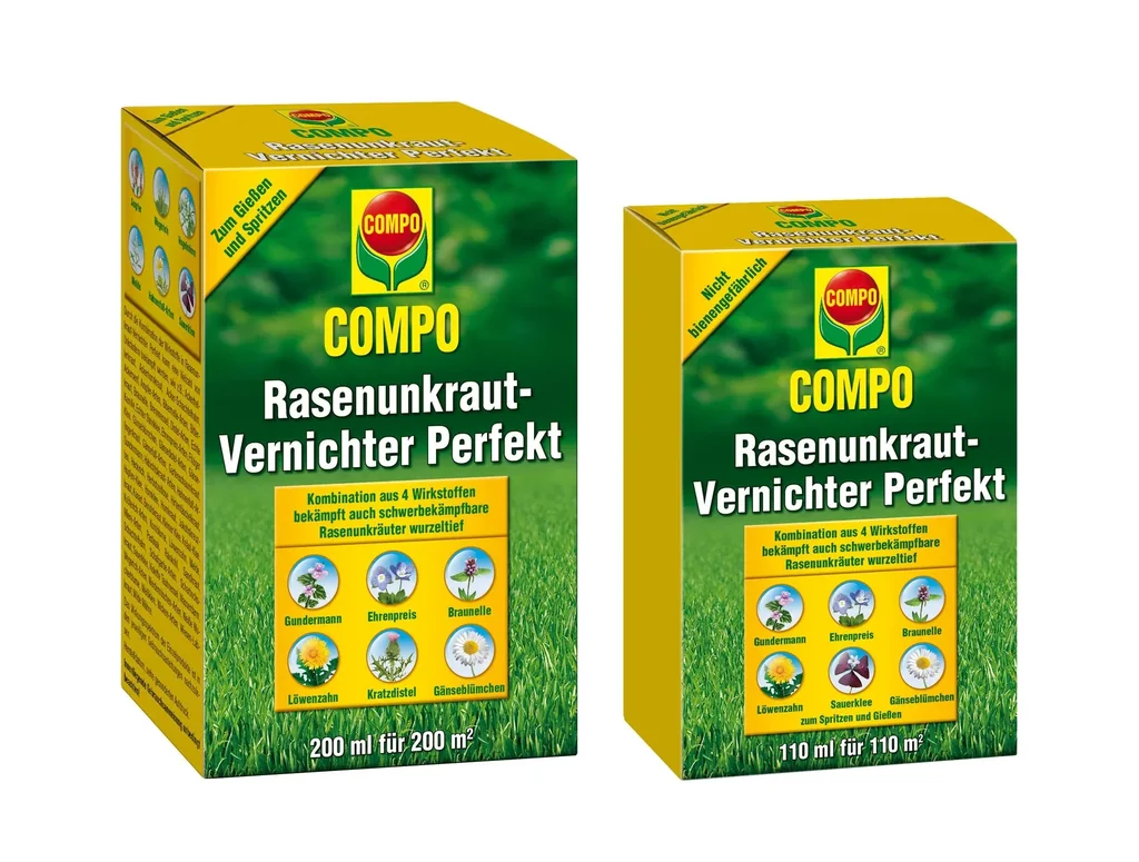 Rasenunkraut-Vernichter "Perfekt" - zuverlässig und schnell