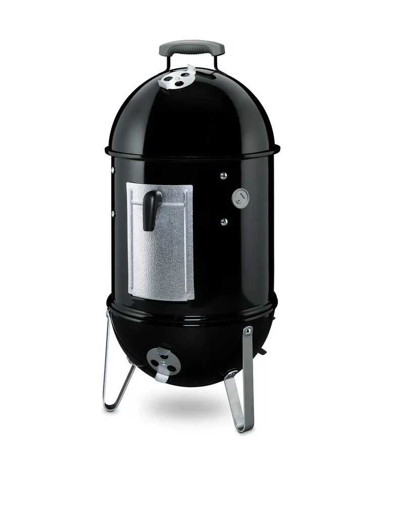 Holzkohlegrill Smokey Mountain Cooker, 37 cm, Black