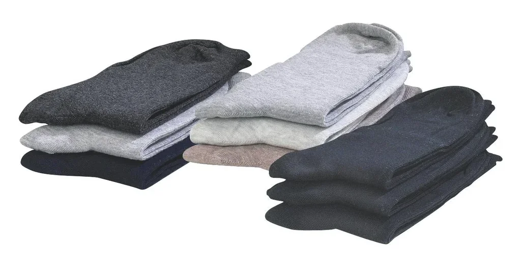 Komfort Socken, 3er Set, je 1 x grau/ anthrazit/ marine, Gr. 39-42