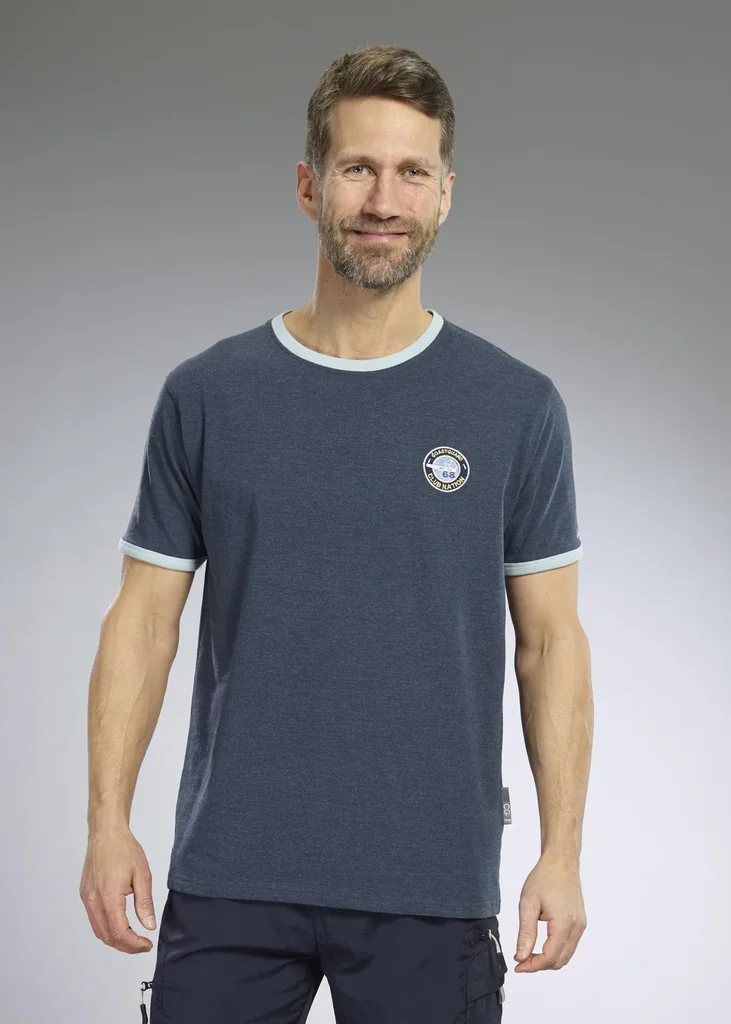 T-Shirt, Farbe marine, Gr.M