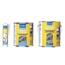 Dauerelastische Dichtmasse Regendicht, 750 ml - 100 % wasserdicht - grau