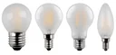 Retro-LED Lampe mit 8 Watt, E27, warmweiß, matt