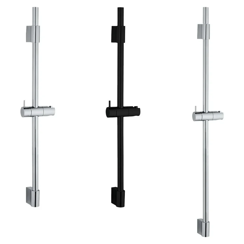 Duschstange Classic Schwarz 70 cm