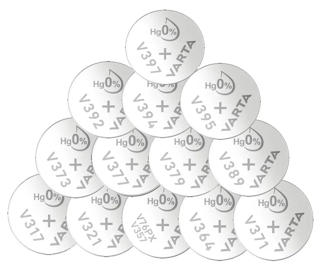 Silberoxid Knopfzelle V379 / SR63, 1,55 Volt - 1 Stück