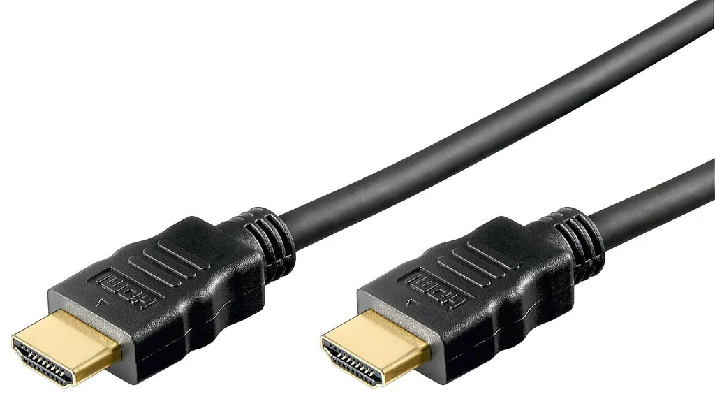 HDMI Kabel 1.4 mit vergoldetem Stecker, 1m