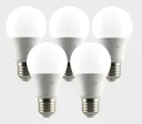 5er Set LED Glühlampenform,E 27, 5 Watt, 470 Lumen, 2700 K