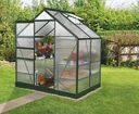 Gewächshaus Venus 3800 ESG 3 mm, Farbe smaragd