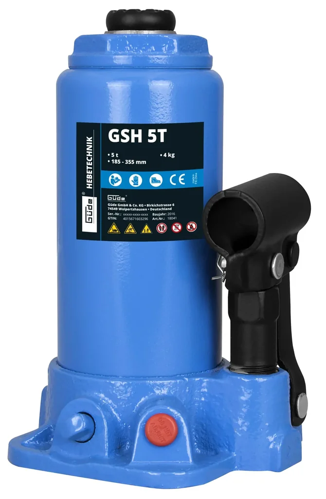 Stempelwagenheber GSH, 5 t, hydraulisch
