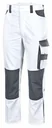Berufshose EXTREME, weiss-grau, Gr. L