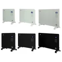 Glaskonvektor,schwarz, 1500 W