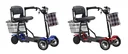 4-Rad E-Mobil Assisi 2.0 6 km/h Safety Plus: 36V/15,6Ah Li-Io. mit Gepäck-Tasche/-Korb, Blinker, faltbar, rot