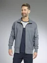 Sweatjacke, Farbe marine, Gr.3XL