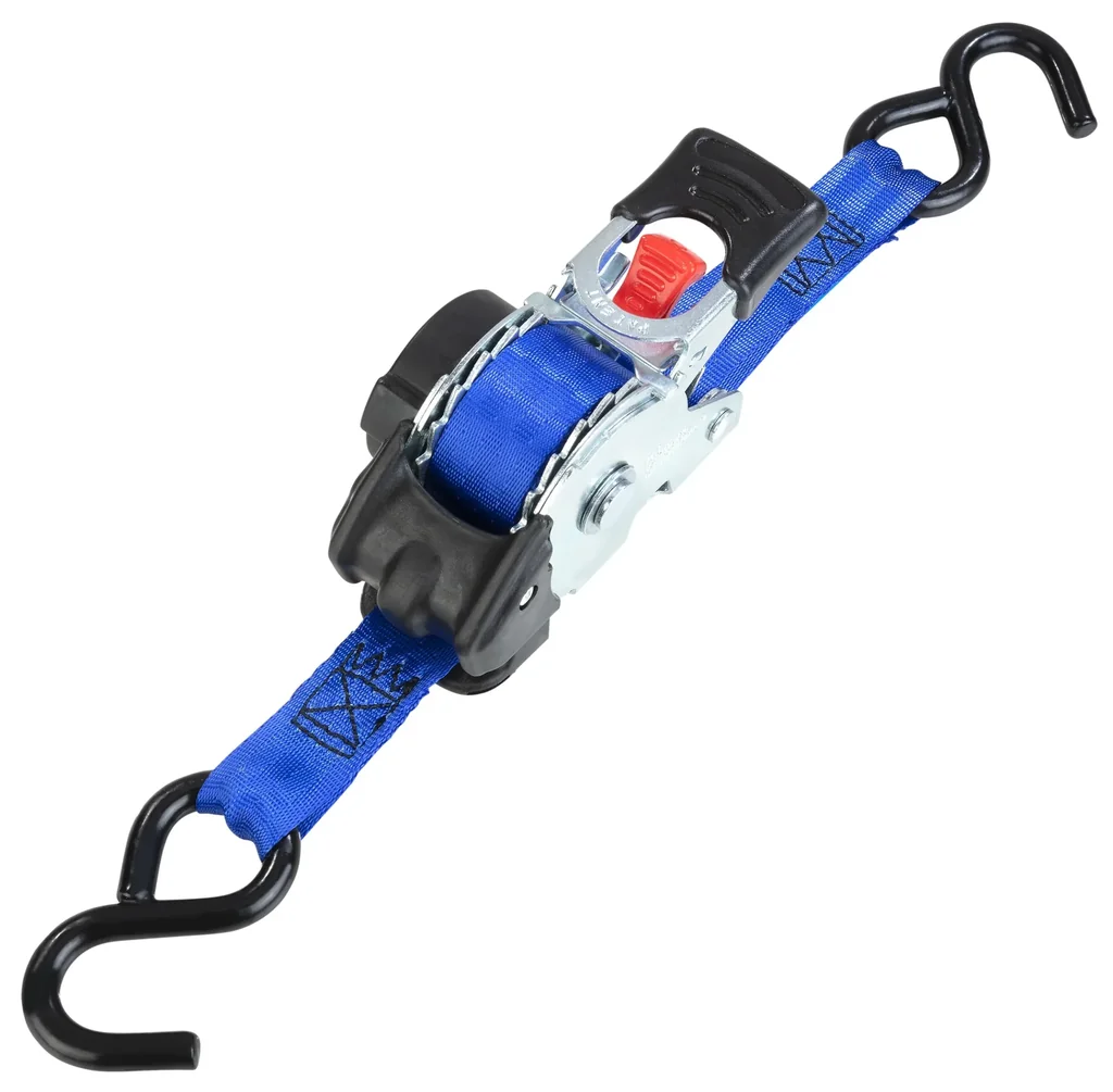 Automatik-Zurrgurt mit S-Haken, 3 m x 25 mm