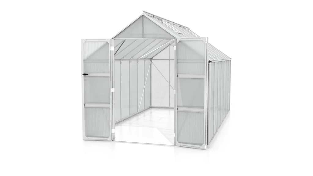 Gewächshaus Domus 11500 HKP 4 mm, Farbe alu