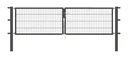 Doppeltor-Set Flexo inkl. Pfosten 3 x 1 m anthrazit