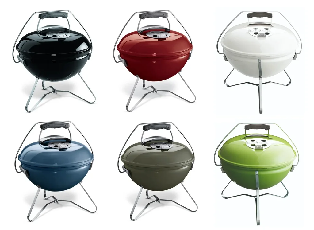 Holzkohlegrill Smokey Joe Premium, 37 cm, Ivory