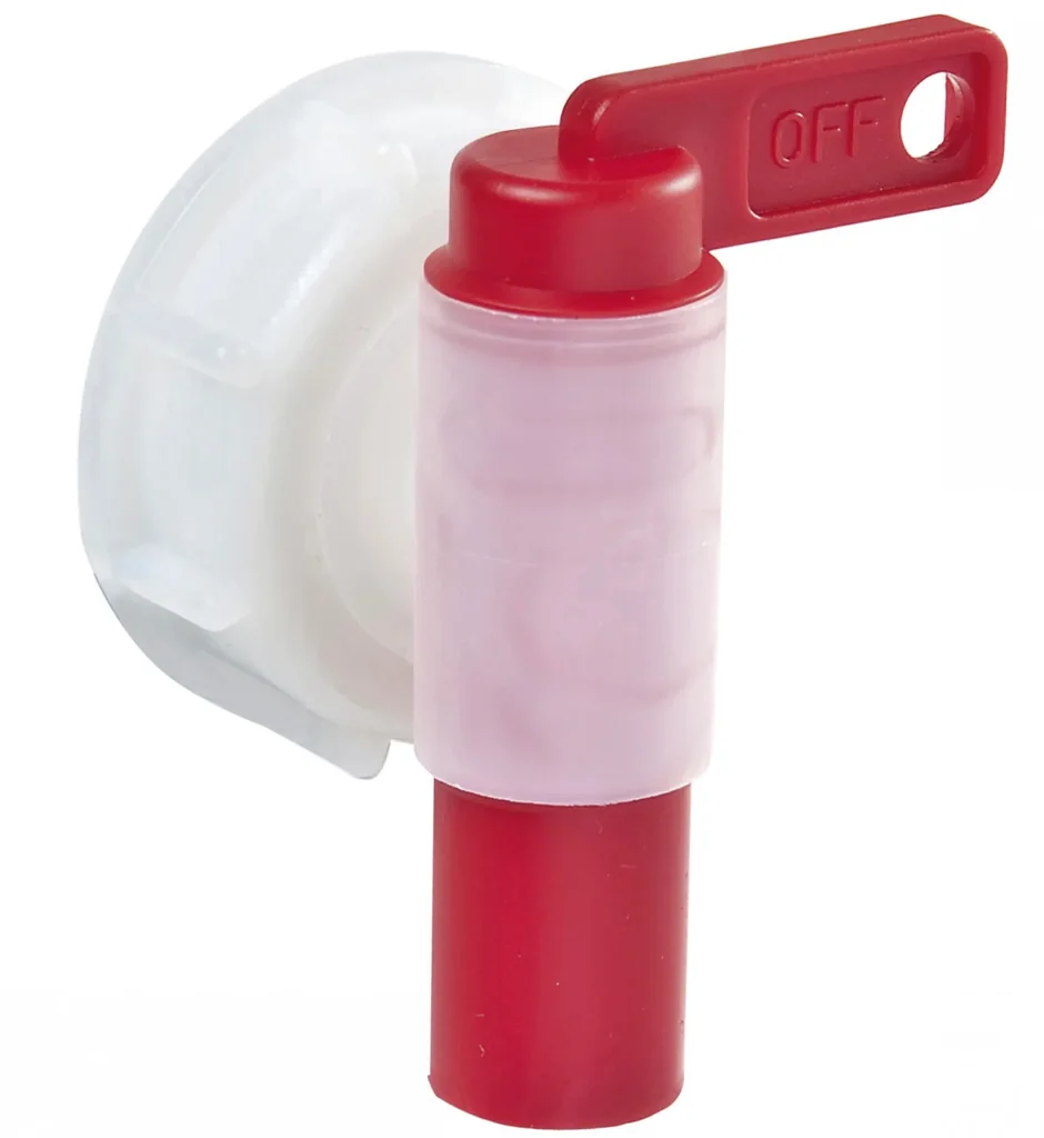 Kanister-Auslaufhahn 61 mm Anschluss,für Kanister 20-40 kg