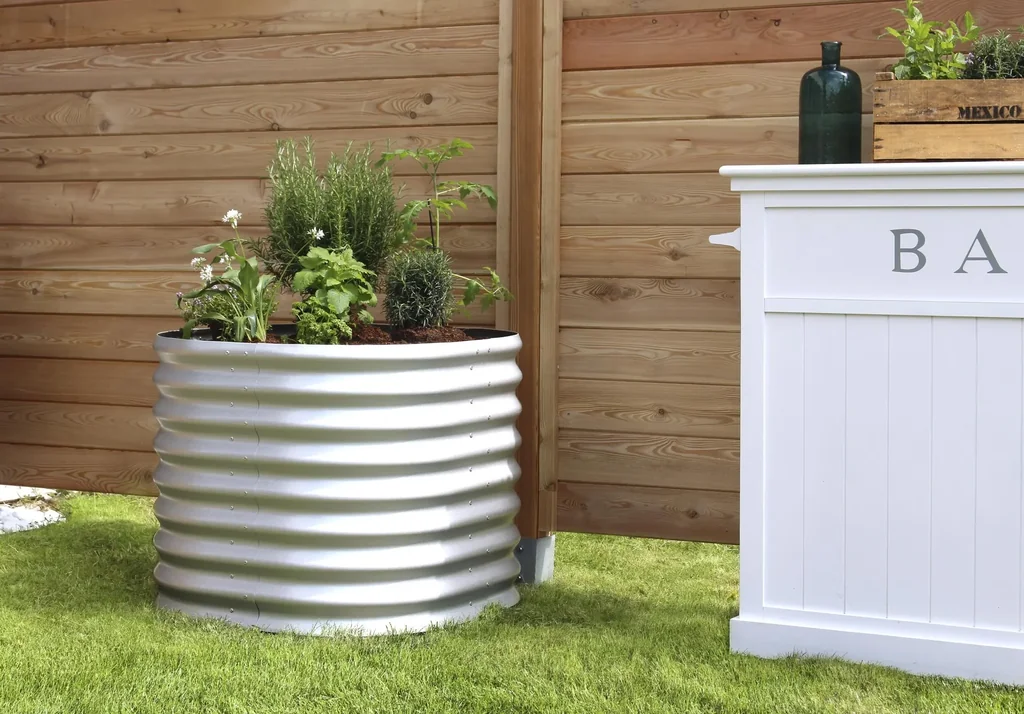 Hochbeet 630 Terra Rund granit