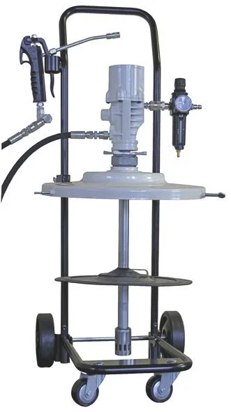 Abschmiergerät PM 50 mobil, 50 kg Gebinde, ø 330 - 370 mm