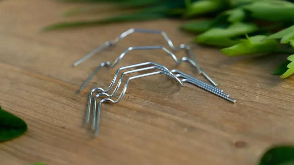 Glasfederklammern, 20 Stück