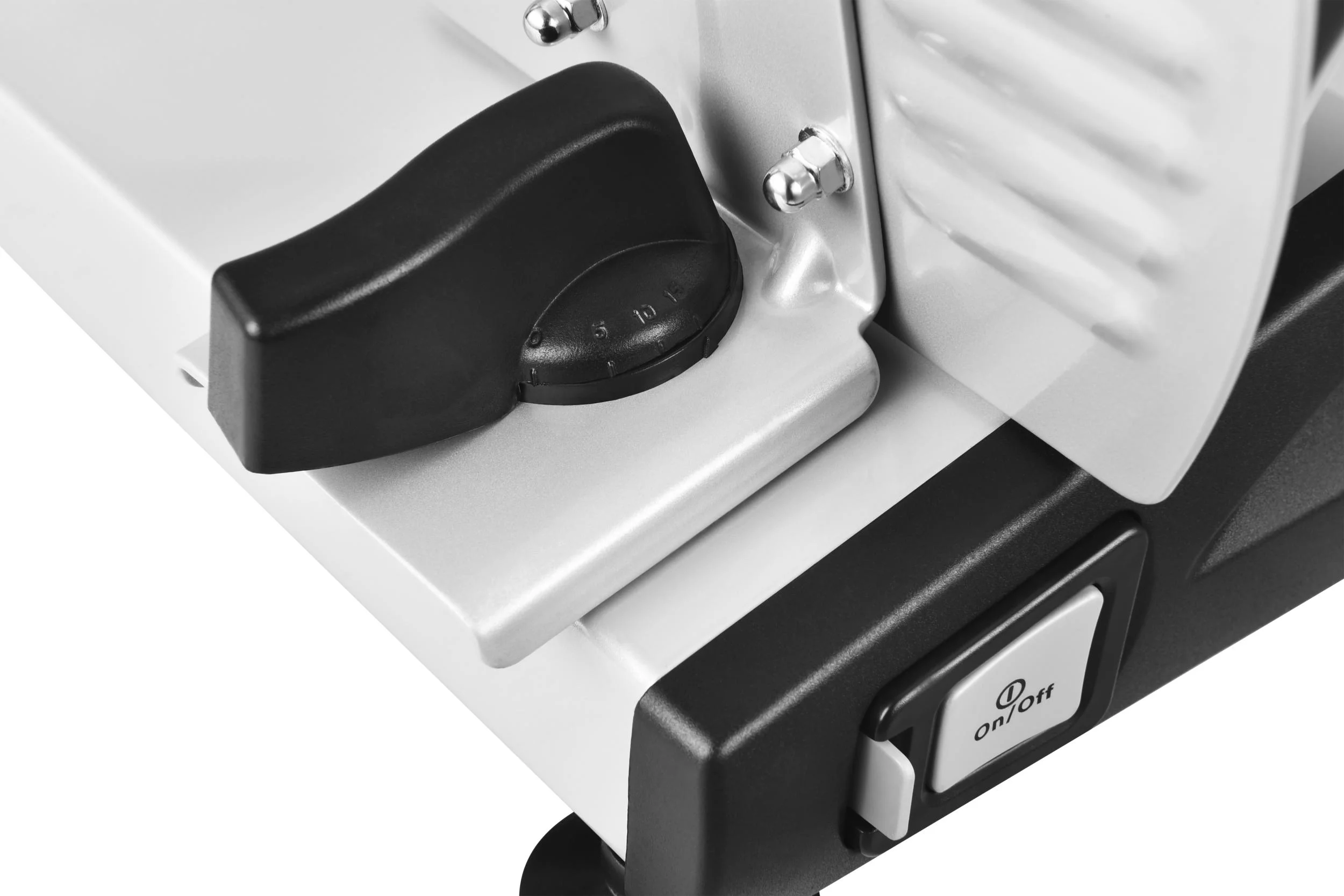 Allesschneider „TKG AS 1003 SR2M“ mit 2 Messern, silber, 150 W