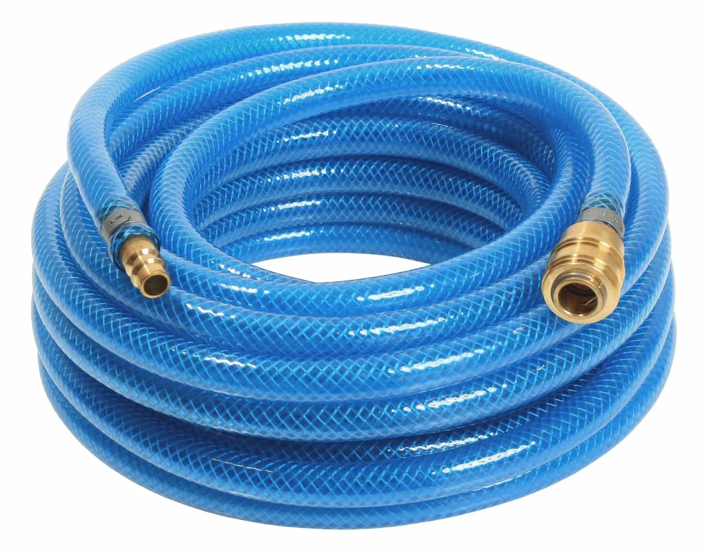 Druckluftschlauch-Garnitur mit Polyestergewebeeinlage Serie 2050, 15 m, 9x3 mm