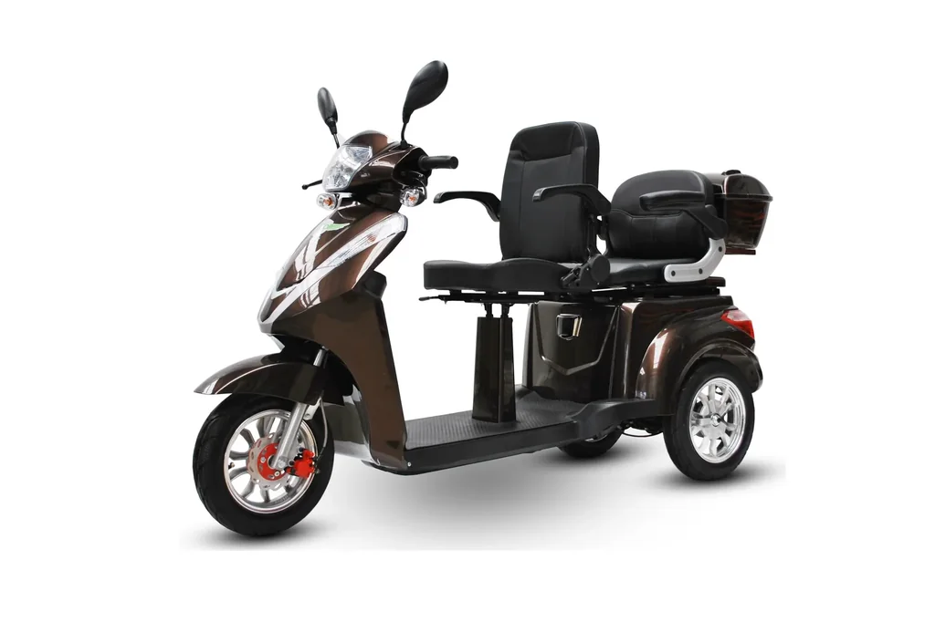Elektromobil 503 Braun 2 Sitzer, 25 km/h mit 20 Ah Lithium Akku