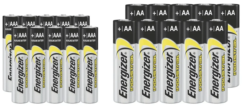 Industrial Micro (AAA) Alkaline Batterien - 10 Stück