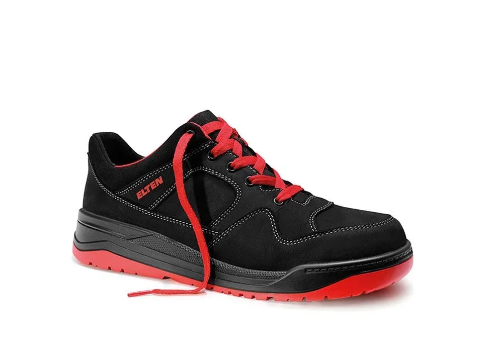 MAVERICK black-red Low ESD S3 Sicherheitshalbschuh Gr. 38