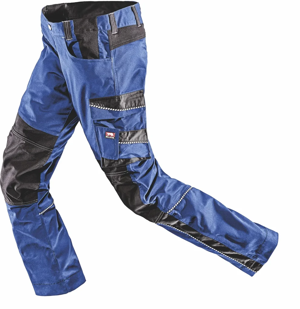 Arbeitshose EVO kornblau-schwarz, Gr. 56