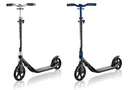 ONE NL 205-180 DUO Tretroller, 205/180 mm, ABEC 7, höhenverstellbar, Klappmechanismus, dunkelblau