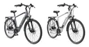 Herren Alu Trekking E-Bike, 28 Zoll, Rahmenhöhe 50 cm, 24-Gang Kettenschaltung, grau, XC941 Expedition