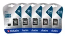 128GB microSDXC Speicherkarte mit SD Karten-Adapter, U3, UHS-I