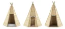 Holz Tipi Hideaway 330, Outdoor-Tipi für Kinder aus Holz, Spielzelt, 3,30 m hoch, natur
