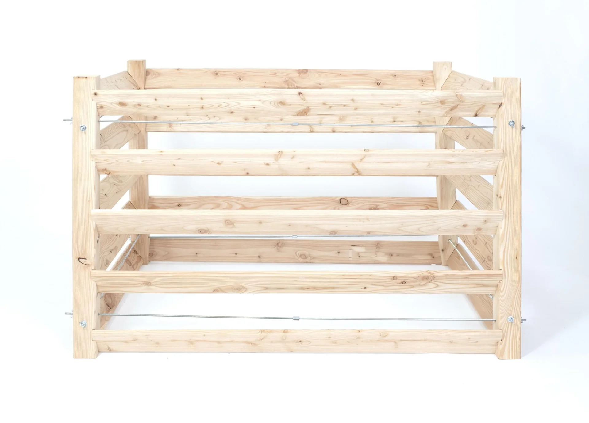 Komposter Lärchenholz, 130 x 100 x 80 cm