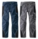 Bundhose mit Reflektorpaspel, Farbe marine/schwarz, Gr.48