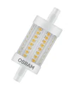 LED Star Line Reflektorlampe, 8 Watt, R7S, 78mm, warmweiß